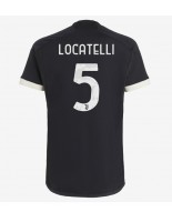 Juventus Manuel Locatelli #5 Kolmaspaita 2023-24 Lyhythihainen